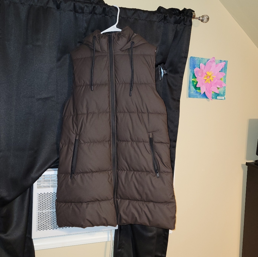 NEW without tags Zara chocolate brown vest